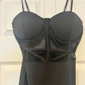 Women’s black stretch dress